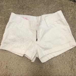 Lilly Pulitzer white shorts